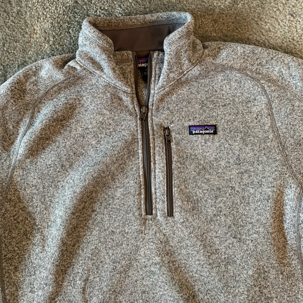 Patagonia Men’s Better Sweater 1/4 Zip in Gray